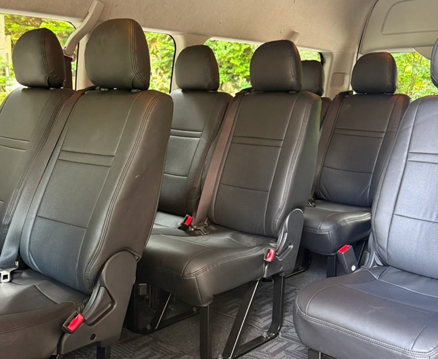 Taxi interior