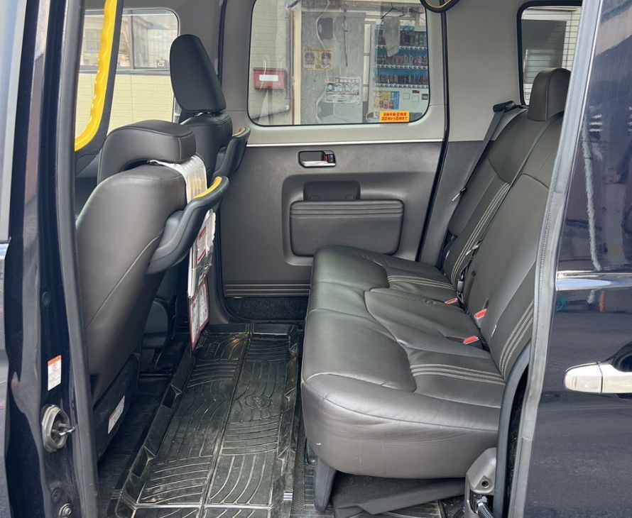 Taxi interior