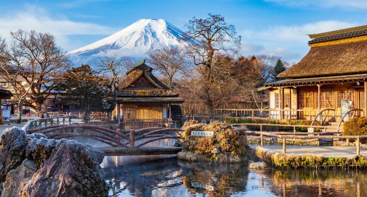 Mount Fuji and Oshino Hakkai